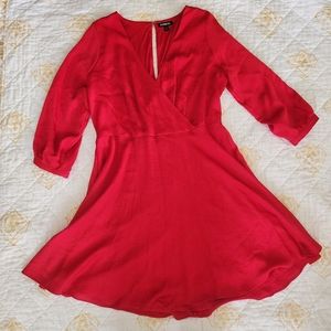 Express dress - wine red 🍷